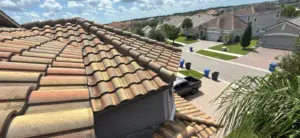 Finished roof repair result on a Riverview property