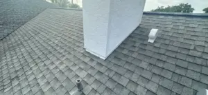 New underlayment being installed on a Carrollwood roof replacement