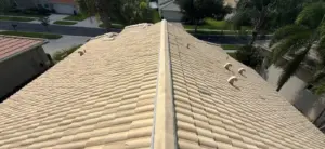 Removing compromised roofing material during repair in Hillsborough County