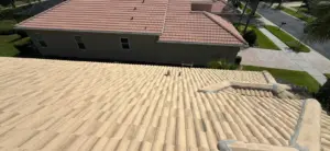 Finished roof repair work on a residential property in Hillsborough County