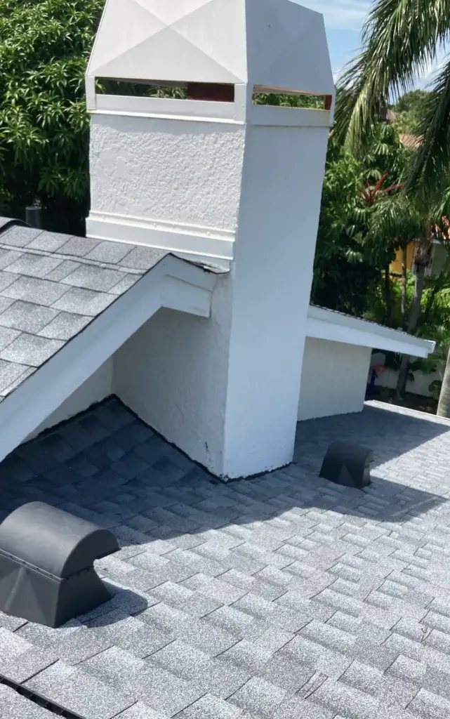 Roof replacement in progress on a St. Petersburg home