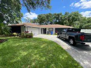 New underlayment and flashing during a Hillsborough County roof replacement