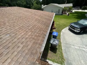 Finished roof replacement on a home in Hillsborough County, FL