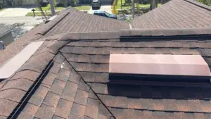 Finished roof replacement on a Riverview, FL home