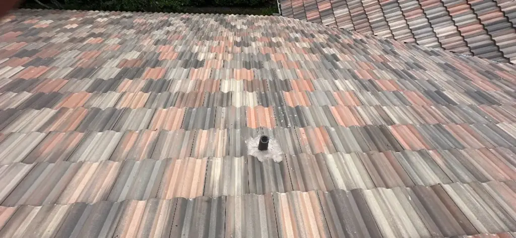 Tile roofing underlayment installed on a home in Valrico, FL
