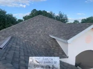 Flashing and ventilation work on a Hillsborough County roof replacement
