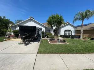 New flashing and ventilation set during roof replacement in Hillsborough County, FL