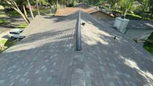 New underlayment and flashing installed on Hillsborough County roof replacement