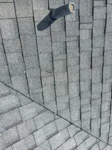 New material installed during a roof repair in Hillsborough County