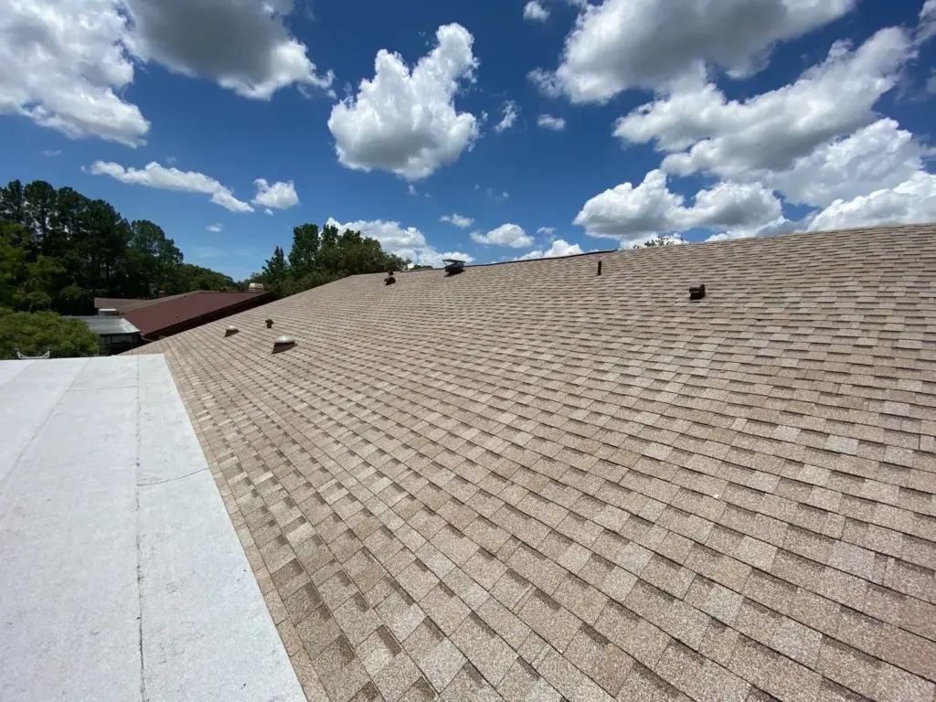 Finished roof replacement on a Hillsborough County home