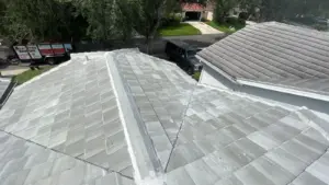 Finished tile roof after installation in St. Petersburg, FL