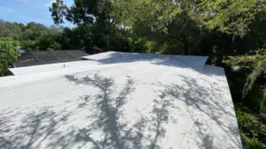 Completed roof replacement job in Hillsborough County, FL