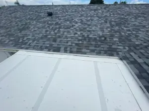 Finished roof replacement on a residential property in Riverview, FL