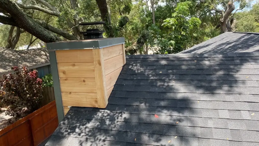 New roof installation in progress during a residential roof replacement in Hillsborough County, FL