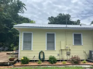 Finished shingle roof after a roof replacement job in Hillsborough County, FL