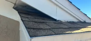 New underlayment and flashing installed during a roof replacement in Hillsborough County