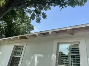 New underlayment installed during roof replacement in Hillsborough County