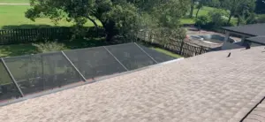 Finished roof after a full roof replacement in Hillsborough County, FL