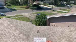 Flashing and ventilation work during a roof replacement in Hillsborough County, FL