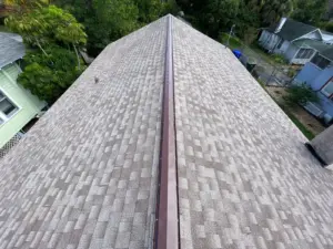 Finished roof replacement on a residential property in Polk County, FL