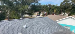 Tear-off and decking inspection during a Clearwater roof replacement