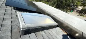 Finished roof replacement on a residential home in Pinellas County