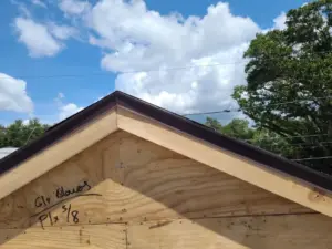 Finished tile roof with ridge caps on a home in St. Petersburg