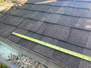 New roofing section tied in during a repair in Hillsborough County