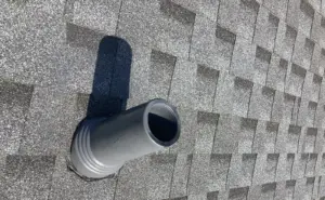 New underlayment and flashing installed during a Pasco County roof replacement
