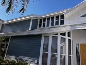 Finished roof after a full roof replacement in Clearwater, Florida