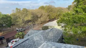 Finished roof after a full roof replacement in St. Petersburg, FL