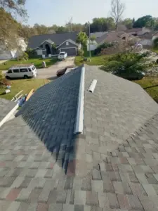 New roofing system installed during a Polk County roof replacement