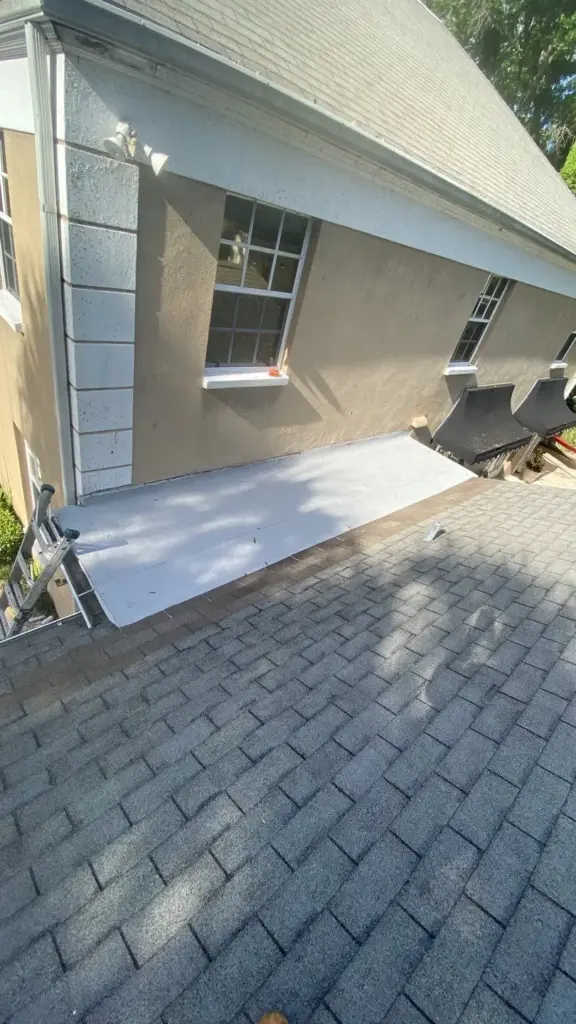 Finished roof replacement on a Hillsborough County home