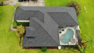 Flashing detail work on a Pasco County roof replacement project