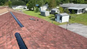 Finished roof replacement job in Polk County, FL