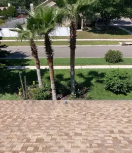 New underlayment and flashing installed on a Hillsborough County roof replacement
