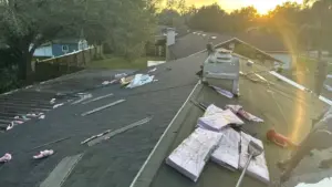 New roofing system being installed during a Polk County roof replacement