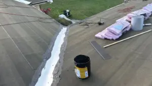 Finished roof replacement on a residential property in Polk County