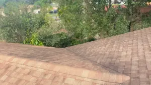 New roofing system being installed on a Polk County home