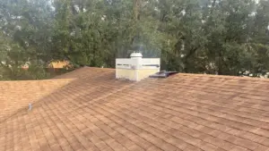 Finished roof replacement on a residential property in Polk County