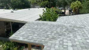 Deck inspection and repair work on a St. Petersburg roof replacement