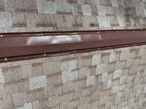 New material being installed during roof repair in Hillsborough County