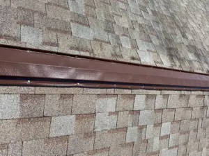 Finished roof repair blending into rooflin in Hillsborough County
