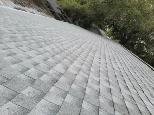 Finished roof replacement on a residential property in Valrico, FL