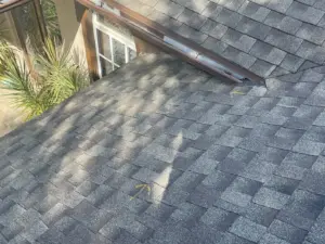 Flashing being rebuilt during a roof repair in Pinellas County