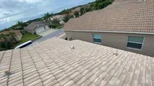 Finished roof repair result on a Hillsborough County home