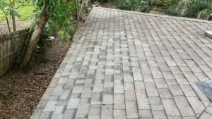 Crew installing new underlayment during a roof replacement in Hillsborough County