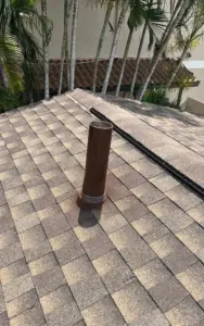 Finished roof after a full roof replacement in St. Petersburg