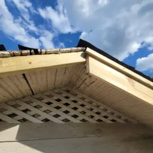 New roofing system being installed on a Polk County home