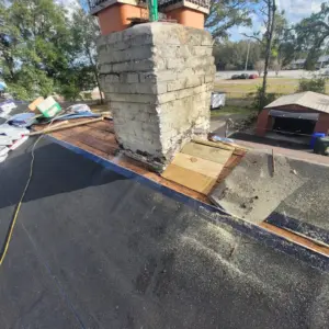 Finished roof replacement on a residential home in Polk County